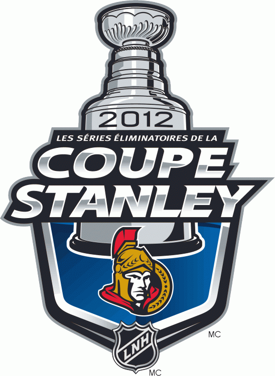 Ottawa Senators 2012 Event Logo iron on heat transfer